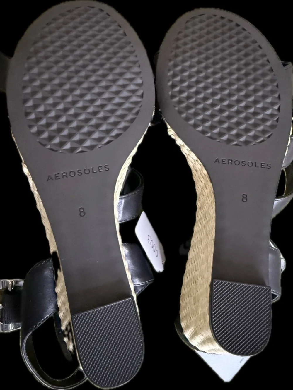 Aerosoles espadrille wedge sandals - NWT!